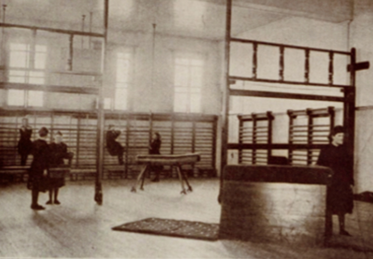 Gymnasium in early 1900's