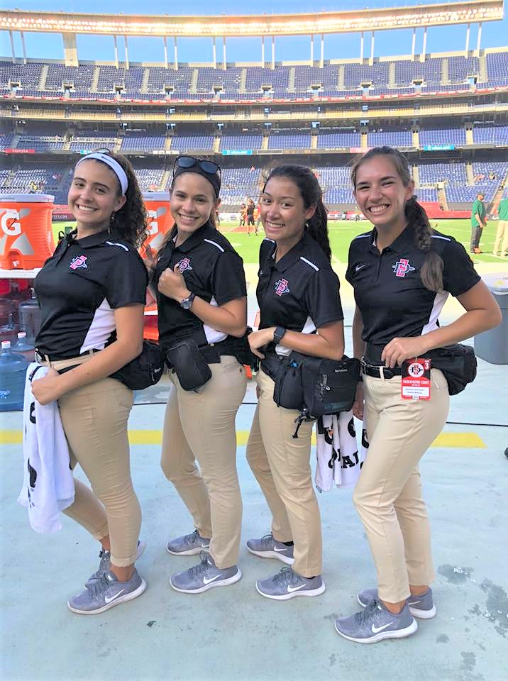 MSAT Students at Qualcomm Stadium