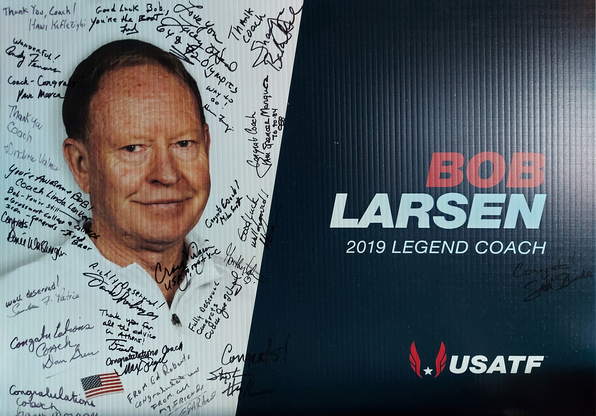 Sign of Bob Larsen