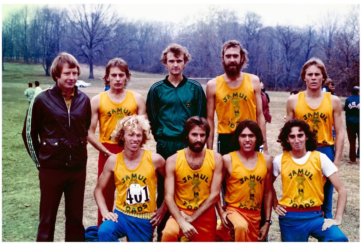 Bob Larsen with his Hghschool Coaching Team