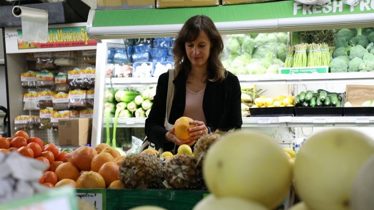 Dr. Amanda Mcclain at a grocery store