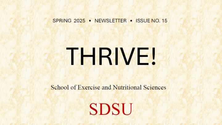 Thrive Newsletter