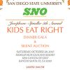 October 28, 2017 – Student Nutrition Organization Dinner Gala and Sil...